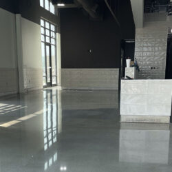 Polished & Sealed concrete